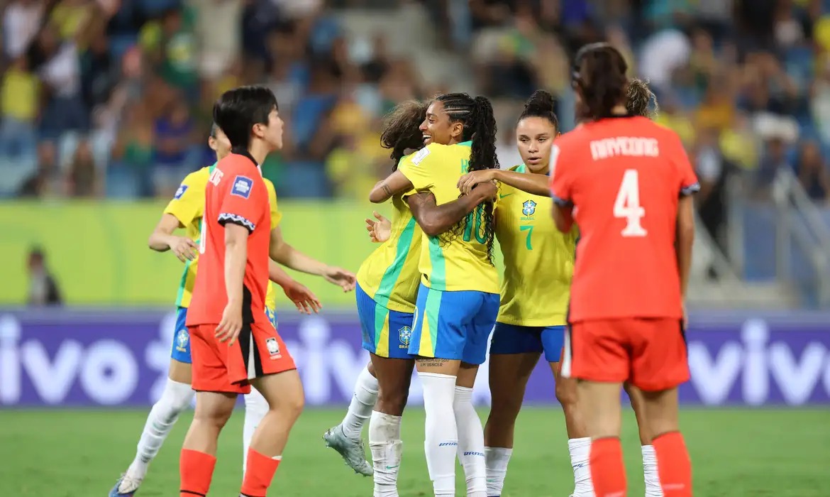 Brasil deslancha com Kerolin e goleia Coreia do Sul pelo Fifa Series