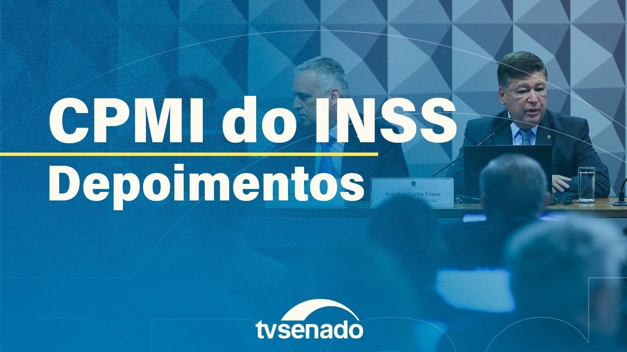 "Careca do INSS" depõe agora à CPMI; assista ao vivo