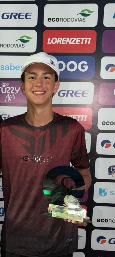 Jovem Talento do Beach Tennis: João Godoy Brilha no Cenário Mundial